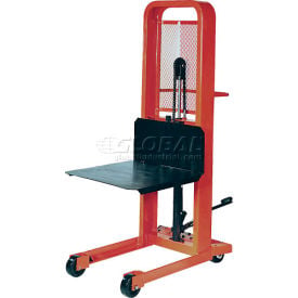 PrestoLifts™ Hydraulic Stacker Lift Truck M352 1000 Lb. Cap. with Platform M352