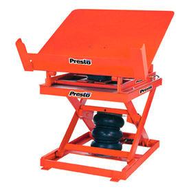 PrestoLifts™ Pneumatic Lift & Tilt Table AXT10-4848 48 x 48 1000 Lb. Capacity AXT10-4848