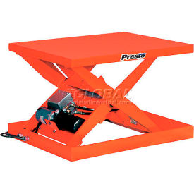 PrestoLifts™ Powered Scissor Lift Table XS36-15F Foot Control 1500 Lb. XS36-15F