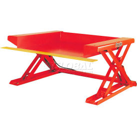 PrestoLifts™ Floor Level Powered Lift Table XZ50-20F Foot Control 2000 Lb XZ50-20F