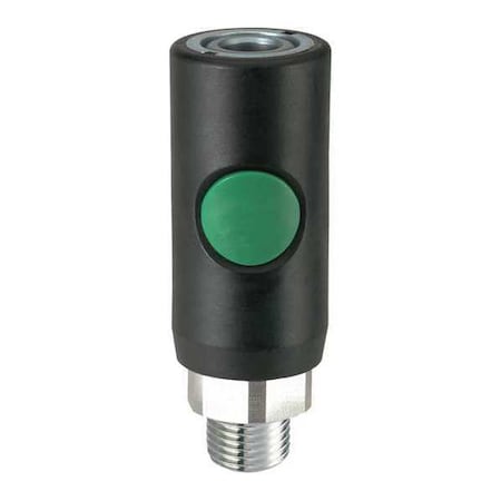 High Flow Safety Coupler, ESI Series, 1/4 in MNPT MPN:ESI 071251