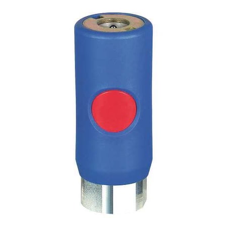 Quick Connect Air Coupler, TruFlate, 1/4 in FNPT MPN:URC 061201