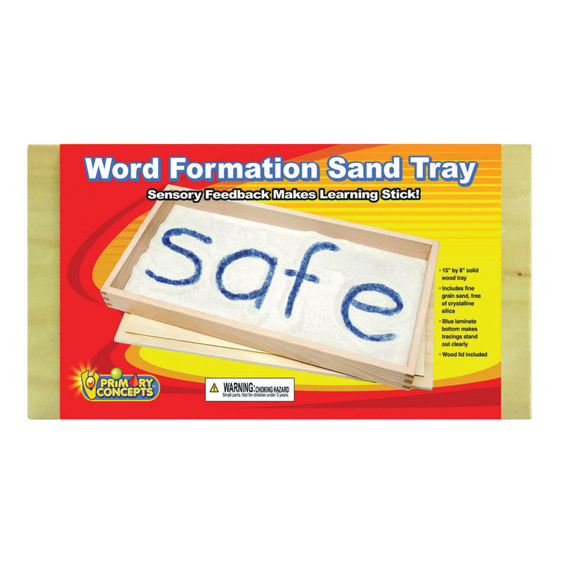 Primary Concepts Word Formation Sand Tray, 15in x 8in, Pre-K To Grade 2 MPN:PC-3003