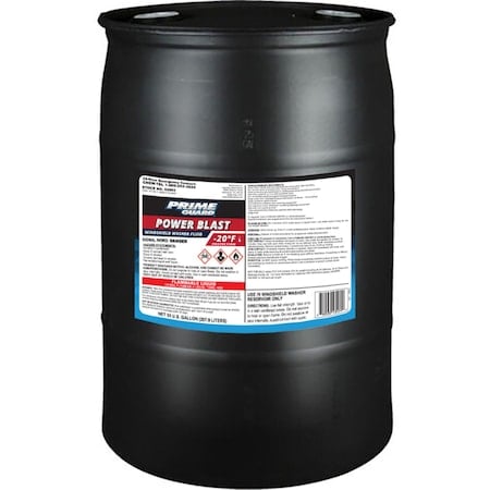 Prime Guard -20 Degree F Power Blast Blue Wash Windshield Washer Fluid - 55 Gallon MPN:PRIM92055