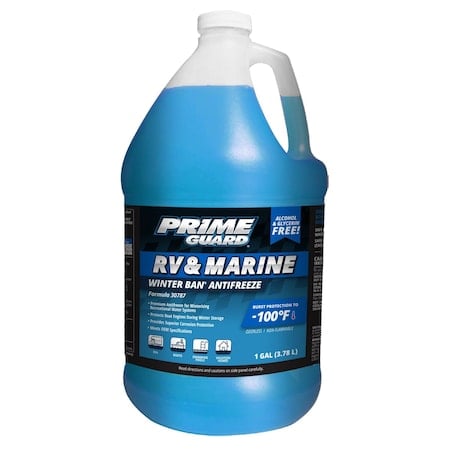 Prime Guard -100 Degree F RV & Marine Premium Antifreeze, Alcohol & Glycerin Free - Gallon MPN:PRIM99306