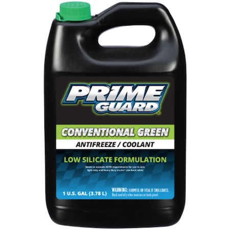 Prime Guard Conventional Concentrated Green Antifreeze - Gallon MPN:PRIMGREEN