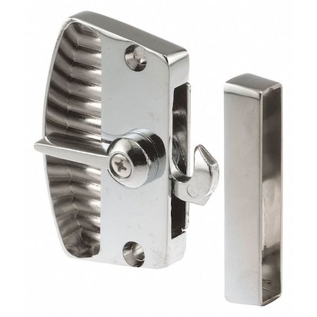Screen Door Latch and Pull, Chrome (Single Pack) MPN:A 105