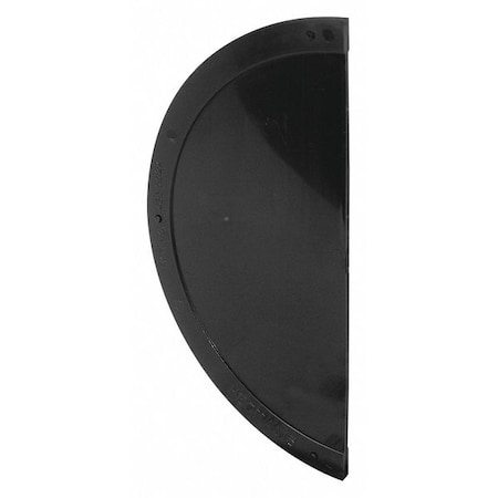 Black Plastic, Sliding Door Screen Shield (Single Pack) MPN:A 141