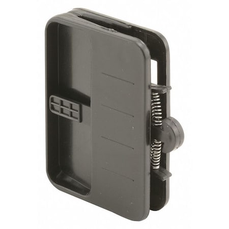 Sliding Screen Door Handle and Internal Latch, Black Plastic (1 Set) MPN:A 147