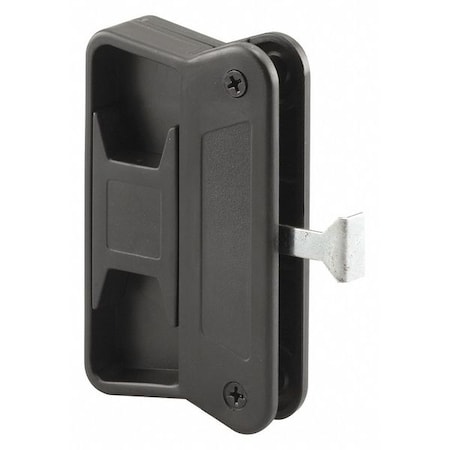 Black Plastic, Sliding Screen Door Latch and Pull, fits Superior Sliding Screen Doors (Single Pack) MPN:A 168