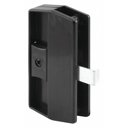 Black Snap-In Sliding Screen Door Latch and Pull, for Academy Sliding Screen Doors(Single Pack) MPN:A 180