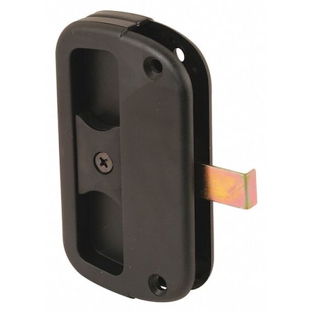 Black Plastic Sliding Screen Door Latch and Pull, for Alumilite Sliding Screen Doors (Single Pack) MPN:A 186