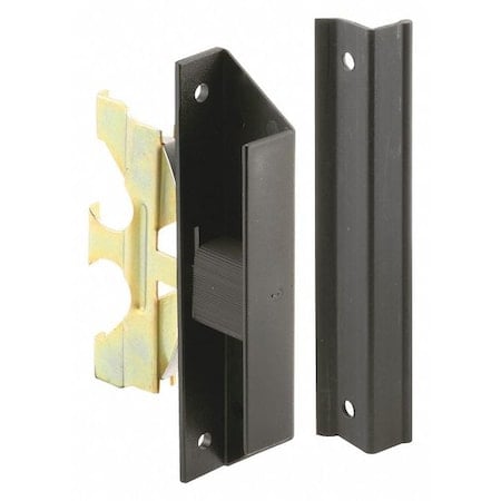 Black, Screen Door Latch and Pull, fits Bay Mills Sliding Screen Doors (Single Pack) MPN:A 220