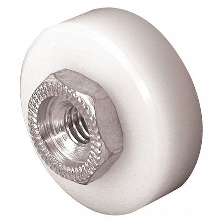 Sliding Screen Door High Density Polyethylene Ball Bearing Roller and Threaded Hex Hub (2 Pack) MPN:B 629