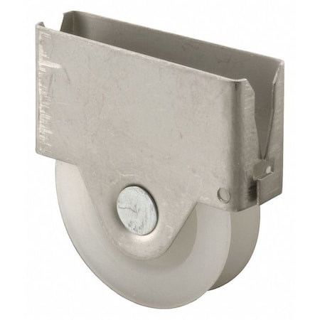 1 in. Nylon Wheel in Aluminum Housing Sliding Screen Door Roller (2 Pack) MPN:B 652