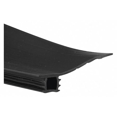3/4 in. to 1-3/8 in. x 7 ft., Black Vinyl Sliding Screen Door Weatherstrip (Single Pack) MPN:B 705