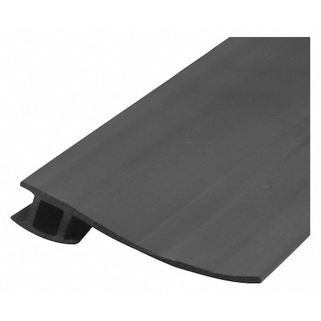 1 in. to 1-3/4 in. x 7 ft., Black Vinyl Sliding Screen Door Weatherstrip (Single Pack) MPN:B 791
