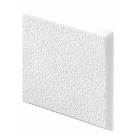 Wall Protector, 2 In. x 2 In. Squares, Rigid Vinyl, White, Textured, PK5 MPN:MP10866