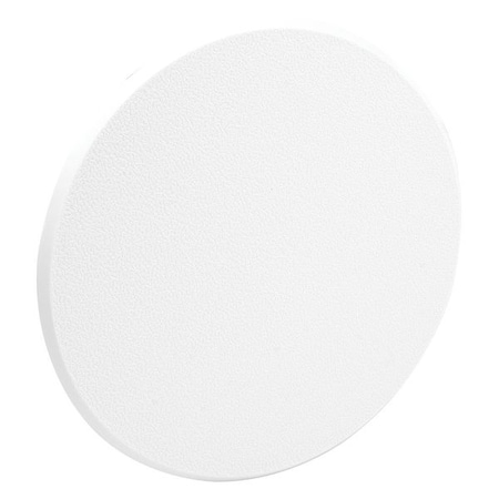 Vinyl Circular Wall Protector with Self-Adhesive Backing, 7-In. Diameter, White, PK5 MPN:MP9265