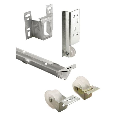 22-5/8 in., Galvanized Steel, Mono-rail Drawer Slide Kit (Single Pack) MPN:R 7137