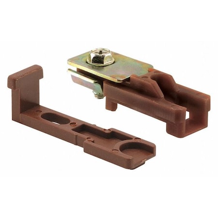 Closet Door Pivot Bracket, Steel, 0.7 in D MPN:N 6710