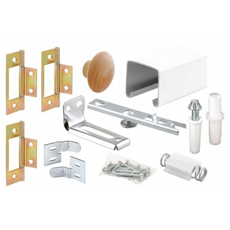 Bi-Fold Closet Track Kit, 36
