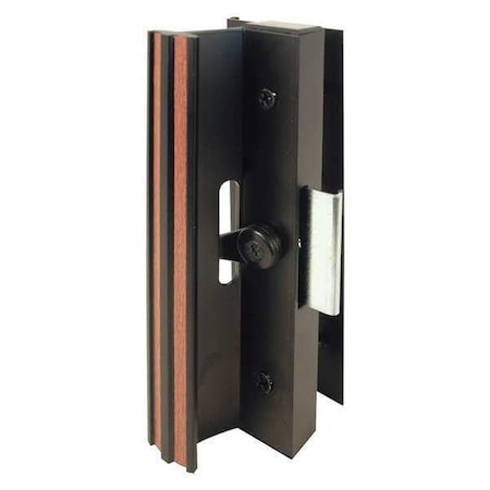 Extruded Aluminum, Black, Sliding Patio Door with Clamp Type Latch (Single Pack) MPN:C 1006