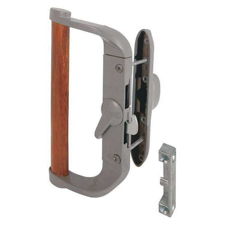 Patio Door Surface with Hook Latch, Diecast Body, Wood Handle, Keeper (Single Pack) MPN:C 1016