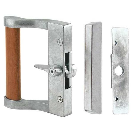 Gray Finish Sliding Door Handle Set, for Fullview Doors (Single Pack) MPN:C 1023