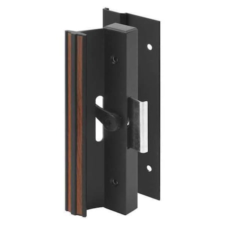 Patio Door Surface with Clamp Latch, Black, Extruded Aluminum (Single Pack) MPN:C 1078