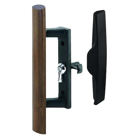 Patio Door Handle Set, Dull MPN:C 1095