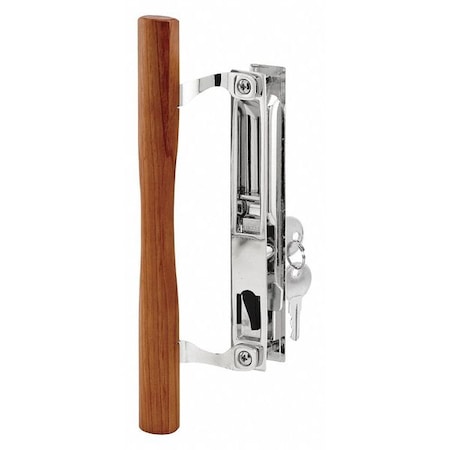 Patio Door Handle Set, Polished Chrome MPN:C 1149