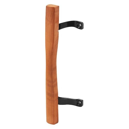 6-5/8 in. Sliding Door Wood Pull Black Painted Brackets (Single Pack) MPN:C 1192