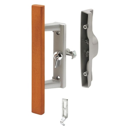 Patio Door Internal Style door Handle, Gray, For 1-3/4 in. Thick Doors (Single Pack) MPN:C 1258