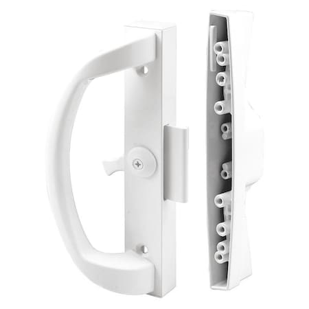 Diecast, White, Patio Door Handle Set with Clamp Upgrade (Single Pack) MPN:C 1263