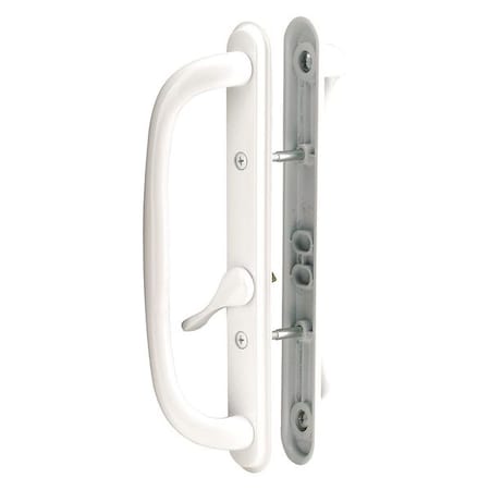 White Diecast Sliding Door Handle Set with 10 in. Pull (Single Pack) MPN:C 1288