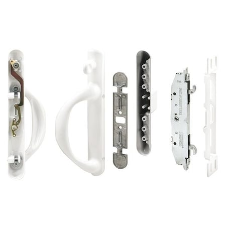 White Diecast, Mortise System Left Hand Patio Door Handle (Single Pack) MPN:C 1307