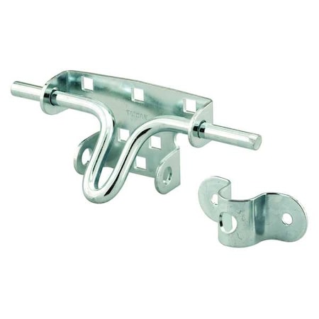Steel Slide Bolt Latch, with Keeper and Fasteners (Single Pack) MPN:GD 52145