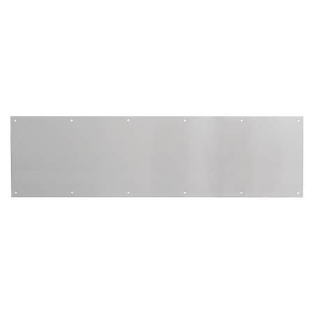 Kick Plate, 8 in. x 34 in., Satin Nickel, Aluminum (Single Pack) MPN:MP4838