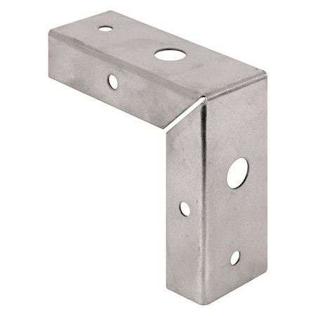 Bi-Fold Door Corner Repair Bracket, 1-3/8 in., Steel, Zinc Plated (2 Pack) MPN:MP7195
