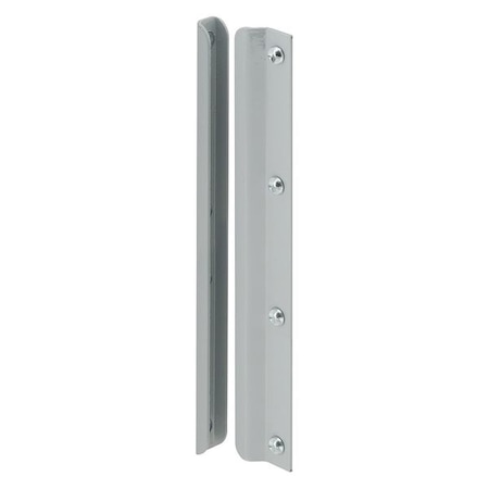 Latch Shield, 12 in., Steel, Gray, In-Swinging Doors (Single Pack) MPN:MP9513