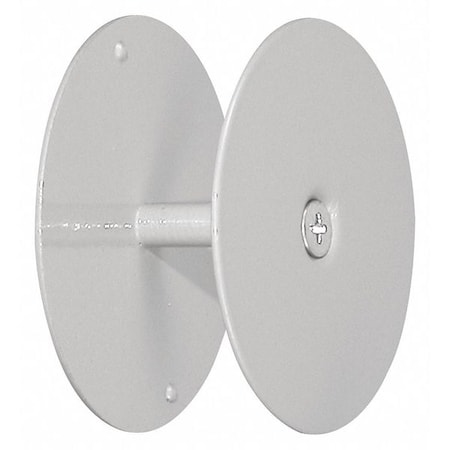 Door Hole Cover Plate, 2-5/8 in. Outside Diameter, Gray Painted Primer (Single Pack) MPN:MP9515