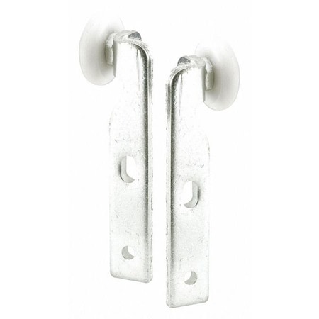 7/8 in. Nylon Ball Bearing Wheel Closet Door Roller 1 Left/1 Right, fits Nordahl Doors (1 Pair) MPN:N 6519