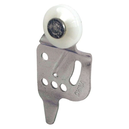 Wardrobe Door Roller, Back Panel, 1/4 in. Offset, 3/4 in. Nylon Roller (2 Pack) MPN:N 6525