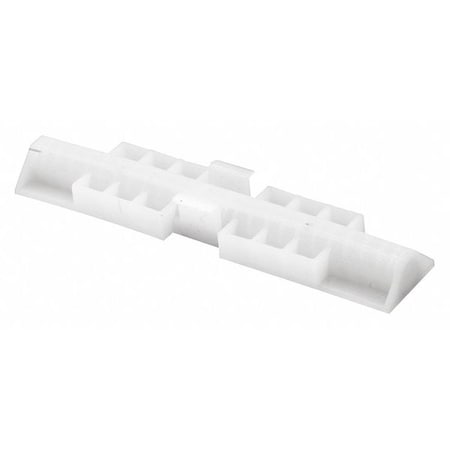 7/8 in., White Nylon, Top Mount Bi-Fold Door Slide Guide, Acme (2 Pack) MPN:N 6539