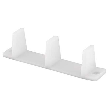 Plastic Sliding Closet Door Guide for 1-3/8 Inch Thick Doors, White, Set of 1, PR MPN:N 6563