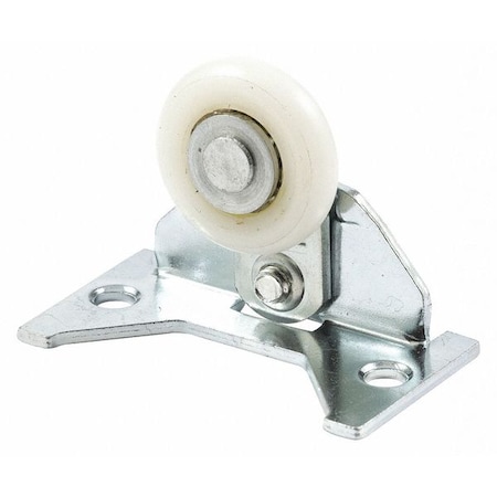 Pocket Door Roller Assembly, 1-1/4 in., Plastic, Convex, Steel Ball Bearings (Single Pack) MPN:N 6619