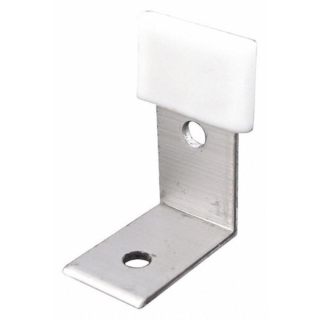 Bypass Door Bottom L-Guide Brackets, fits Like Doors (2 Pack) MPN:N 6655