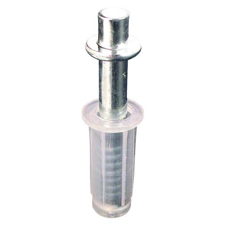 3/8 in. Nylon Spring-Loaded Top Pivot with 1/4 in. Steel Pin, Alliance (2 Pack) MPN:N 6700