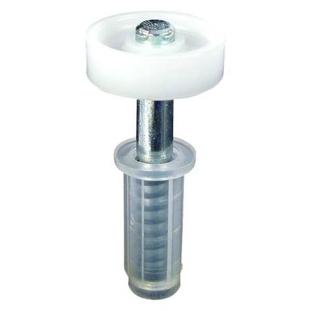 7/8 in. Nylon Bi-Fold Closet Spring-Loaded Top Roller Guide (2 Pack) MPN:N 6703